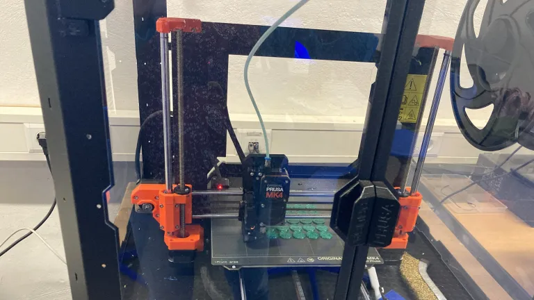 der 3D-Drucker unserer Schule