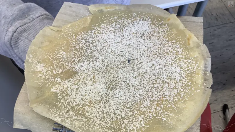 Cr�pe au sucre glace