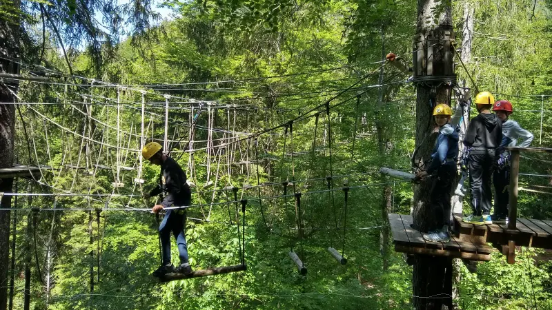 Im Kletterpark