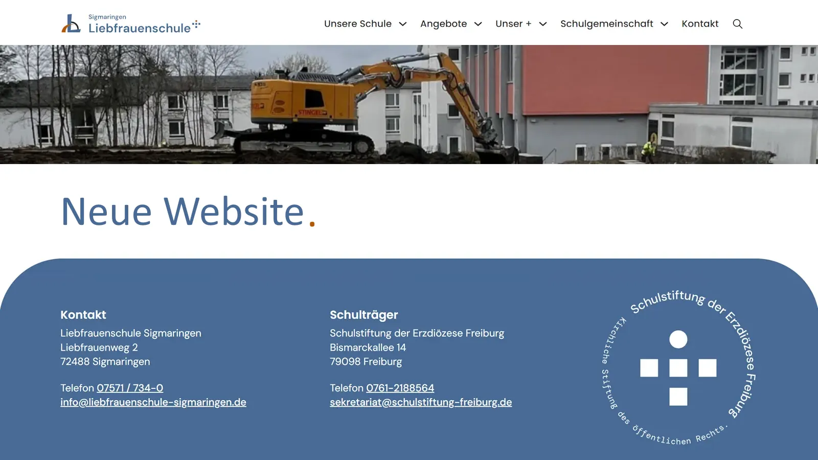 Neue Website