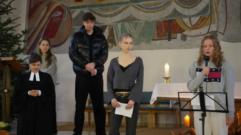 Im Schulgottesdienst