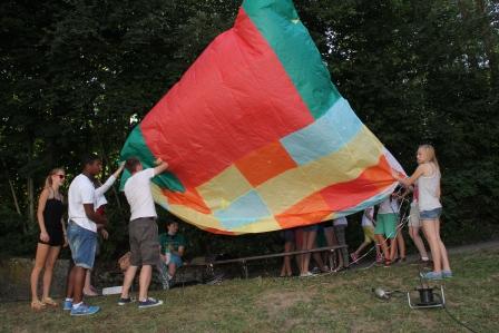 Riesige Flagge