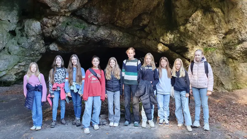 M�dels der A7a in der Bittelschie�er H�hle