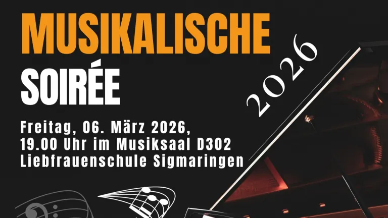 Flyer Musikalische Soir�e