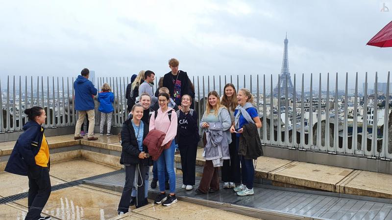 Auf den D�chern von Paris
