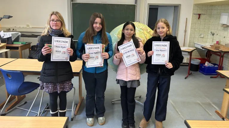 Teilnehmerinnen der Unterstufe